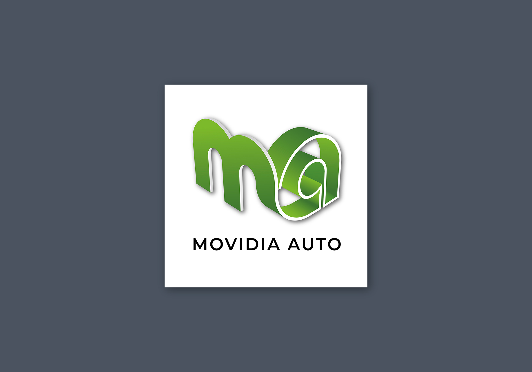 2021-01 Balloo Web Agency – Création de logo Movidia Auto