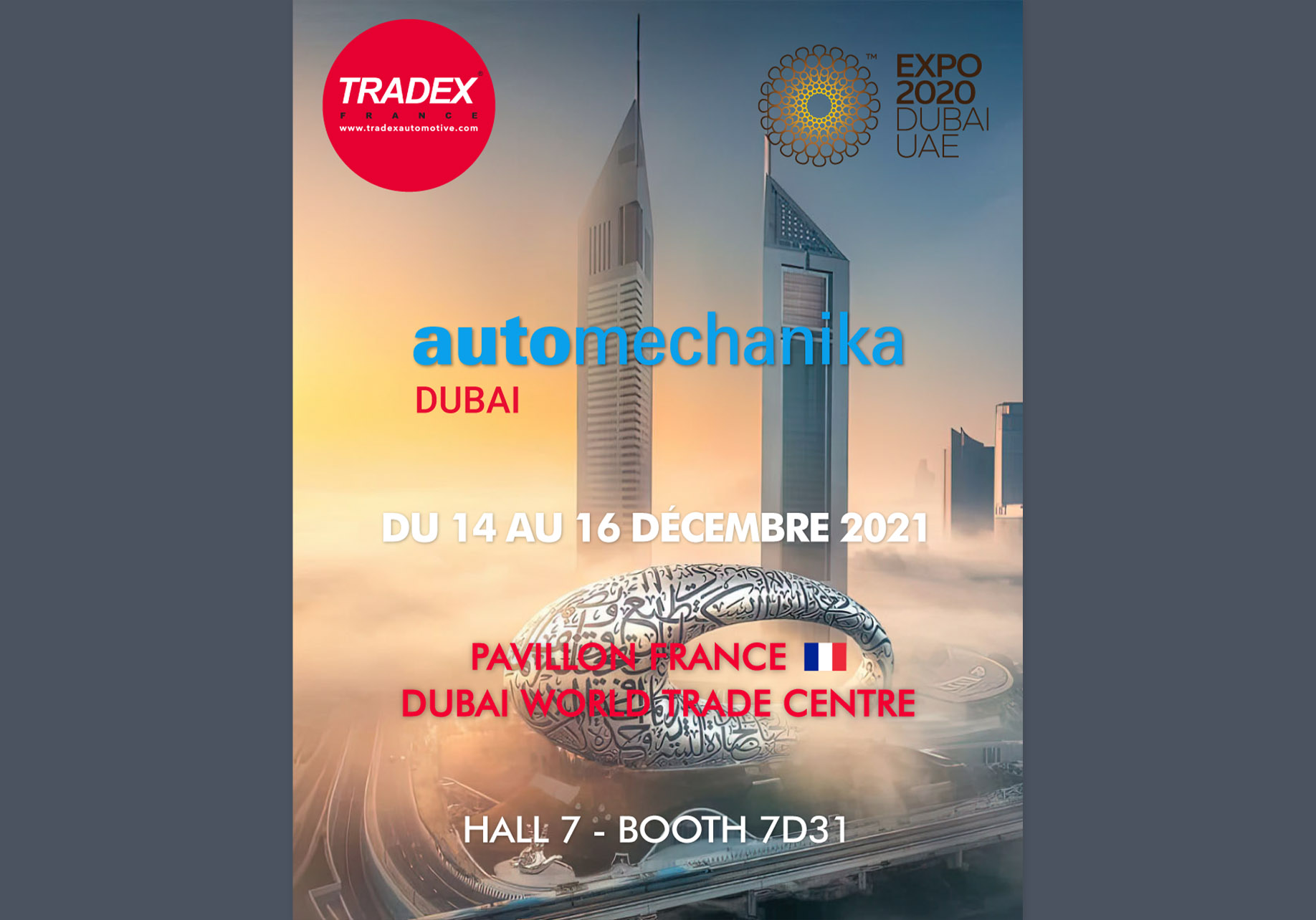Balloo Web Agency – Tradex Automechanika Dubai 2021 J-5 LinkedIn