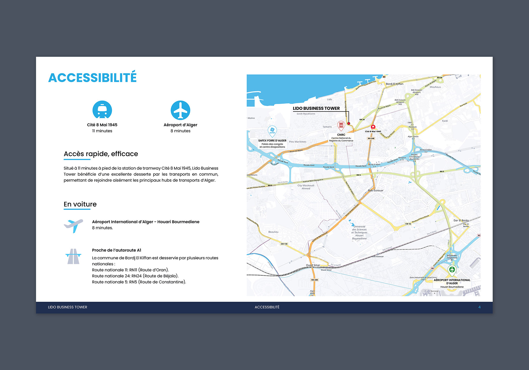 Balloo Web Agency – Création de brochure Lido Business Tower 04