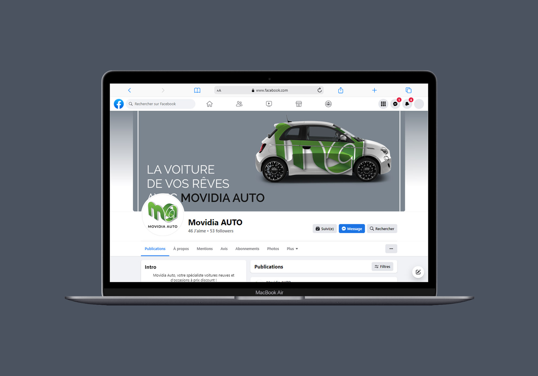 2021-04 Balloo Web Agency – Création de couverture Facebook Movidia Auto